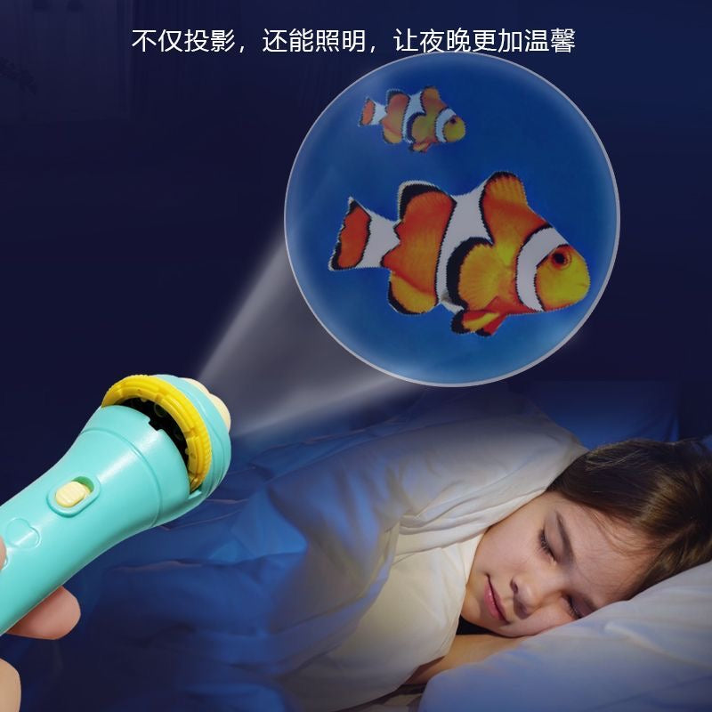 Kids multi-graphic touch light